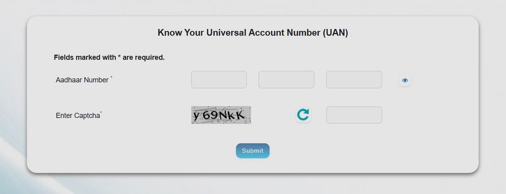 e-Shram UAN Number